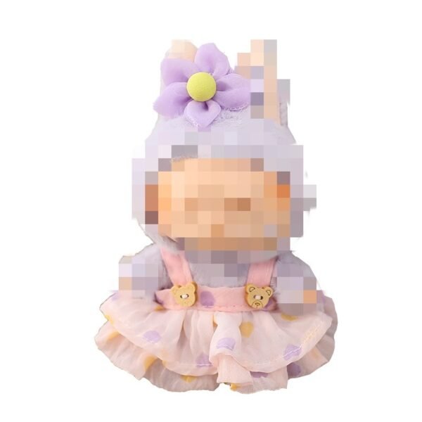 Pendant Clothes Doll Clothes Love Bear Dress